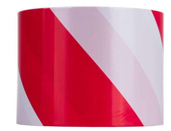 Ruban Balisage blanc et rouge 75mmx100M G01827 GEKO POLOGNE – Image 2