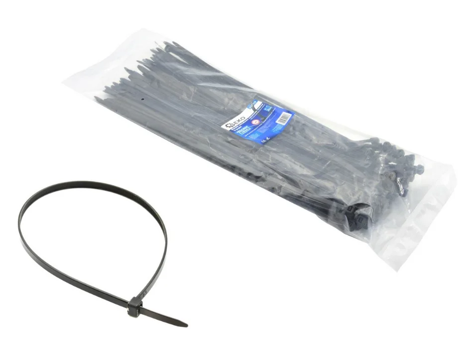 COLLIER COLSON-ATTACHE PLASTIQUE 7,6x400 paquet de 50pcs G17123 GEKO POLOGNE
