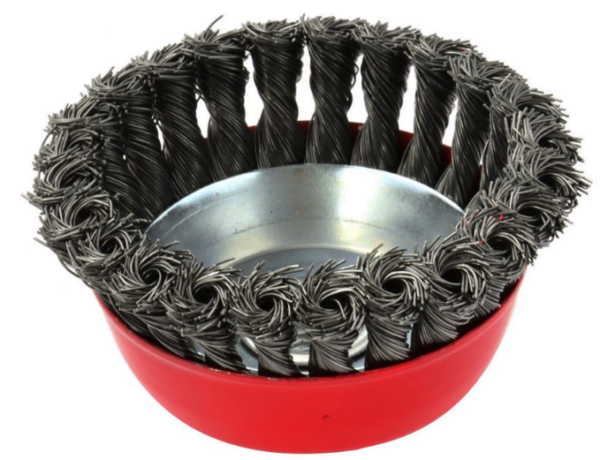 Brosse soucoupe torsadée 100mm M14 G00592 GEKO POLOGNE – Image 2