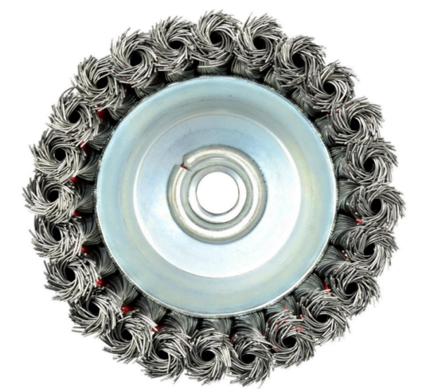 Brosse soucoupe torsadée 100mm M14 G00592 GEKO POLOGNE – Image 3
