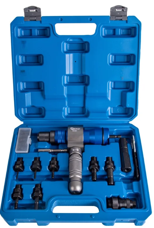 Adaptateur pour perceuse d’écrou à sertir M3-M12 et rivets 2,4 à 6,4mm G01354 GEKO POLOGNE – Image 2