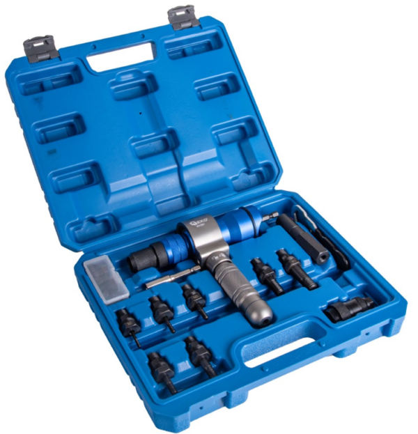 Adaptateur pour perceuse d’écrou à sertir M3-M12 et rivets 2,4 à 6,4mm G01354 GEKO POLOGNE – Image 3