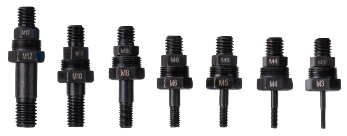 Adaptateur pour perceuse d’écrou à sertir M3-M12 et rivets 2,4 à 6,4mm G01354 GEKO POLOGNE – Image 5