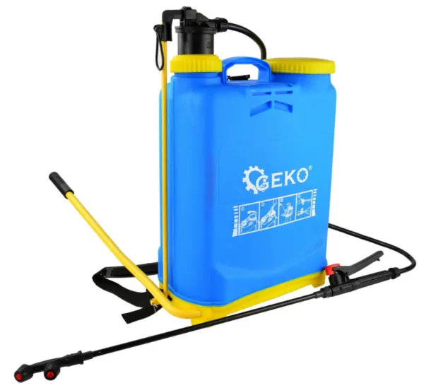 PULVERISATEUR 16L A DOS POMPE MANUELLE G73205 GEKO POLOGNE