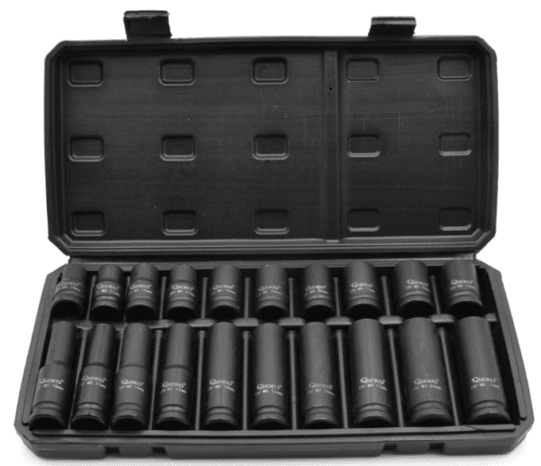 JEU DE DOUILLES IMPACT LONGUES et COURTES 1/2" 10-19mm G10517 GEKO POLOGNE – Image 2
