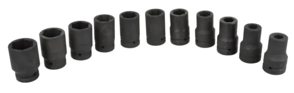 JEU DE 11 DOUILLES IMPACT 1" DE 17 A 41MM G10076 GEKO POLOGNE – Image 2