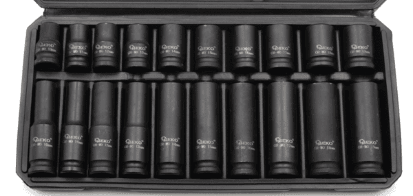 JEU DE DOUILLES IMPACT LONGUES et COURTES 1/2" 10-19mm G10517 GEKO POLOGNE – Image 3