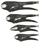 JEU DE 4 PINCES ETAUX RENFORCE 125-250 MM G10222 GEKO POLOGNE