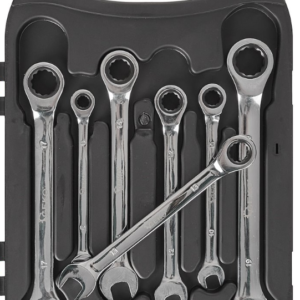 JEU DE 7 CLES MIXTES CLIQUET 8 A 19 MM G10340 GEKO POLOGNE