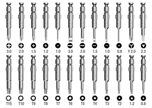 POCHETTE KIT TOURNEVIS DE PRECISION 25 PIECES G30075 GEKO POLOGNE – Image 4