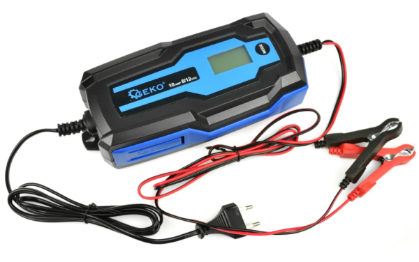 CHARGEUR BATTERIE RAPIDE 6/12V 10A DE 4Ah A 200Ah G80061 GEKO POLOGNE