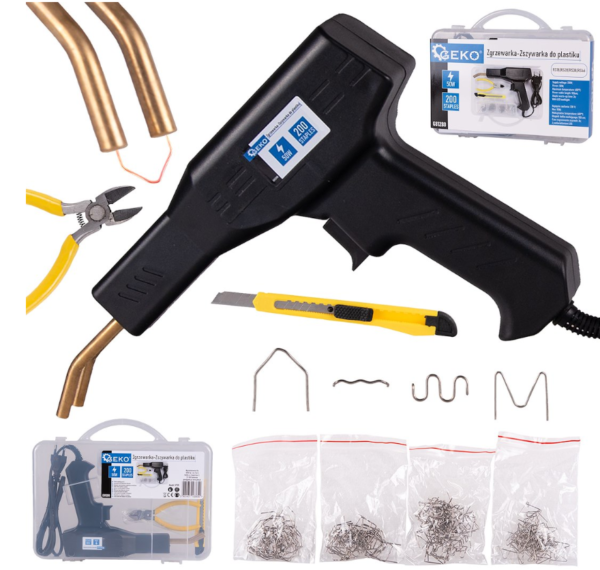 PISTOLET EN KIT DE SOUDAGE PLASTIQUE 50W G81280 GEKO POLOGNE