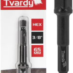 ADAPTATEUR DOUILLE IMPACT HEXA ¼-⅜ T00191-⅜ TVARDY POLOGNE