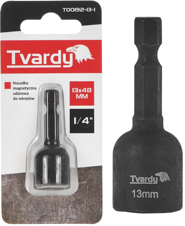 DOUILLE IMPACT ¼ 13MM T00192-13-1 TVARDY POLOGNE