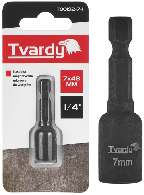 DOUILLE IMPACT ¼ 7MM T00192-7-1 TVARDY POLOGNE