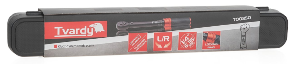CLE DYNAMOMETRIQUE ¼ PRO 5-25Nm T00250 TVARDY POLOGNE – Image 3