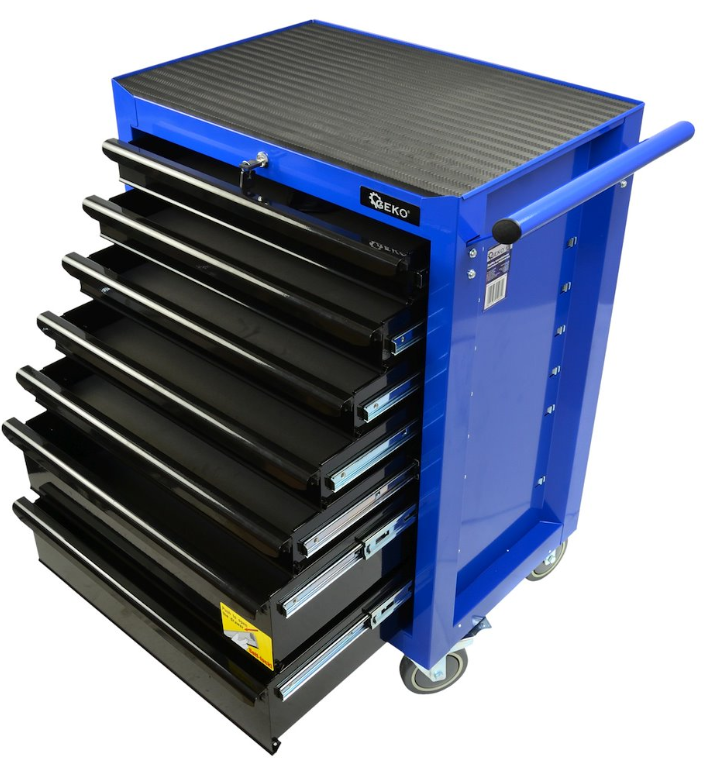 SERVANTE 7 TIROIRS VIDE 680 x 460 x 995 mm G10807 GEKO POLOGNE