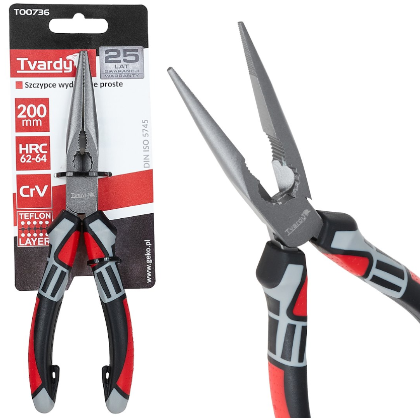 PINCE BEC LONG 200MM BIMATIERE T00736 TVARDY POLOGNE