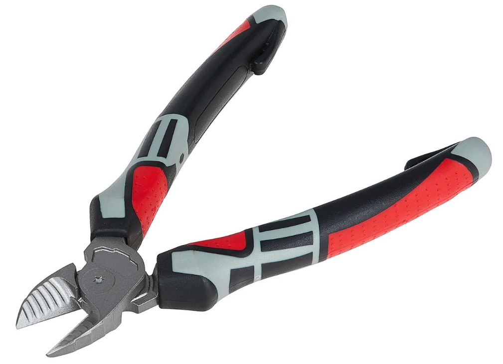 PINCE COUPANTE DIAGONALE 180MM BIMATIERE T00729 TVARDY POLOGNE – Image 2