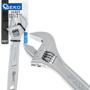 CLE A MOLETTE 8"-200 MM CHROMEE 0-26 MM G10217 GEKO POLOGNE