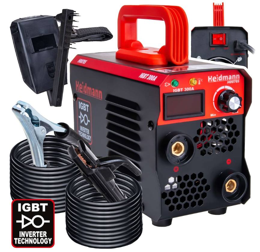 POSTE SOUDURE INVERTER IGBT LCD 300A H00705 HEIDMANN POLOGNE
