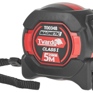 MESURE 5mx25mm double face avec aimant et arrêt auto  T00348 TVARDY POLOGNE