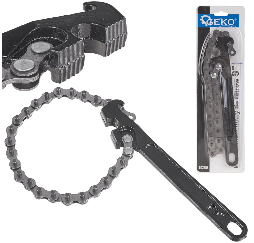 CLE A CHAINE 9"-410MM G02555 GEKO POLOGNE