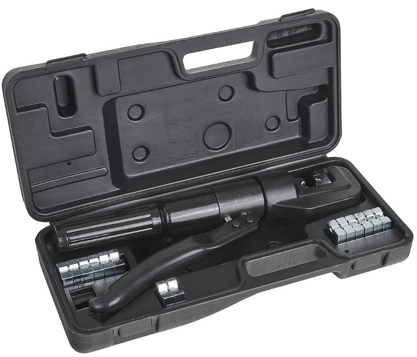 PINCE A SERTIR HYDRAULIQUE 6T de 4 A 70MM2 G00899 GEKO POLOGNE – Image 2