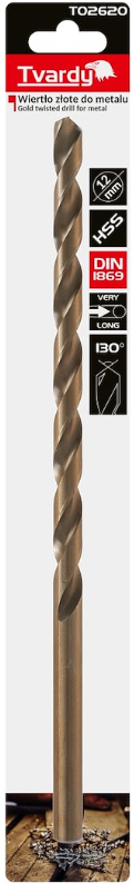 FORET CYL HSS EXTRA-LONG 12X295MM T02620 TVARDY POLOGNE – Image 3