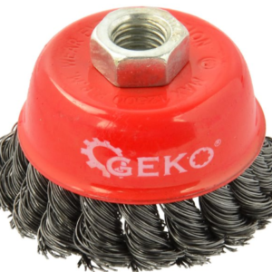 BROSSE SOUCOUPE TORSADÉE 75mm G00594 GEKO POLOGNE