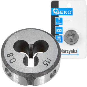 FILIERE RONDE ACIER RAPIDE HSS 5X80 G38349 GEKO POLOGNE