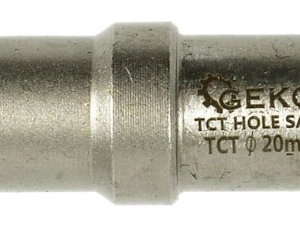 SCIE TREPAN TCT POUR INOX 20MM TITANE G39682 GEKO POLOGNE