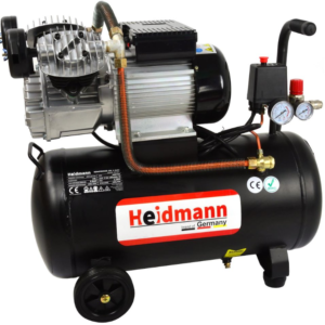 COMPRESSEUR D'AIR A 2 PISTONS 50L H00722 HEIDMANN POLOGNE